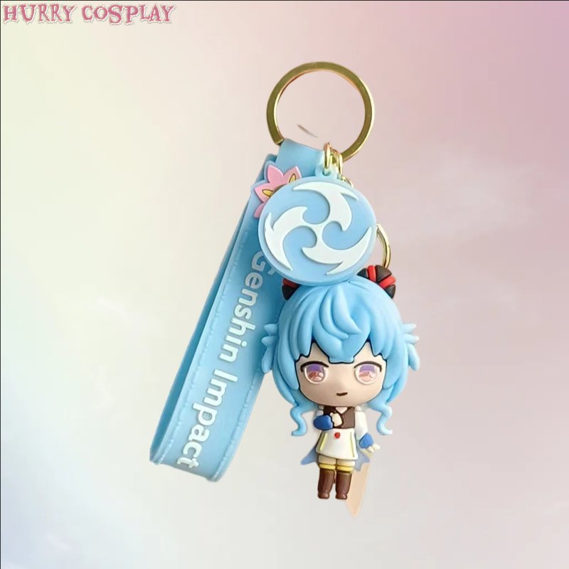 Genshin Impact,Keychain,Genshin Impact Cute Doll Keychain Pendant